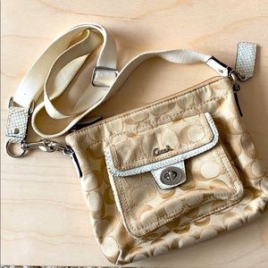 Coach Signature crossbody bag
